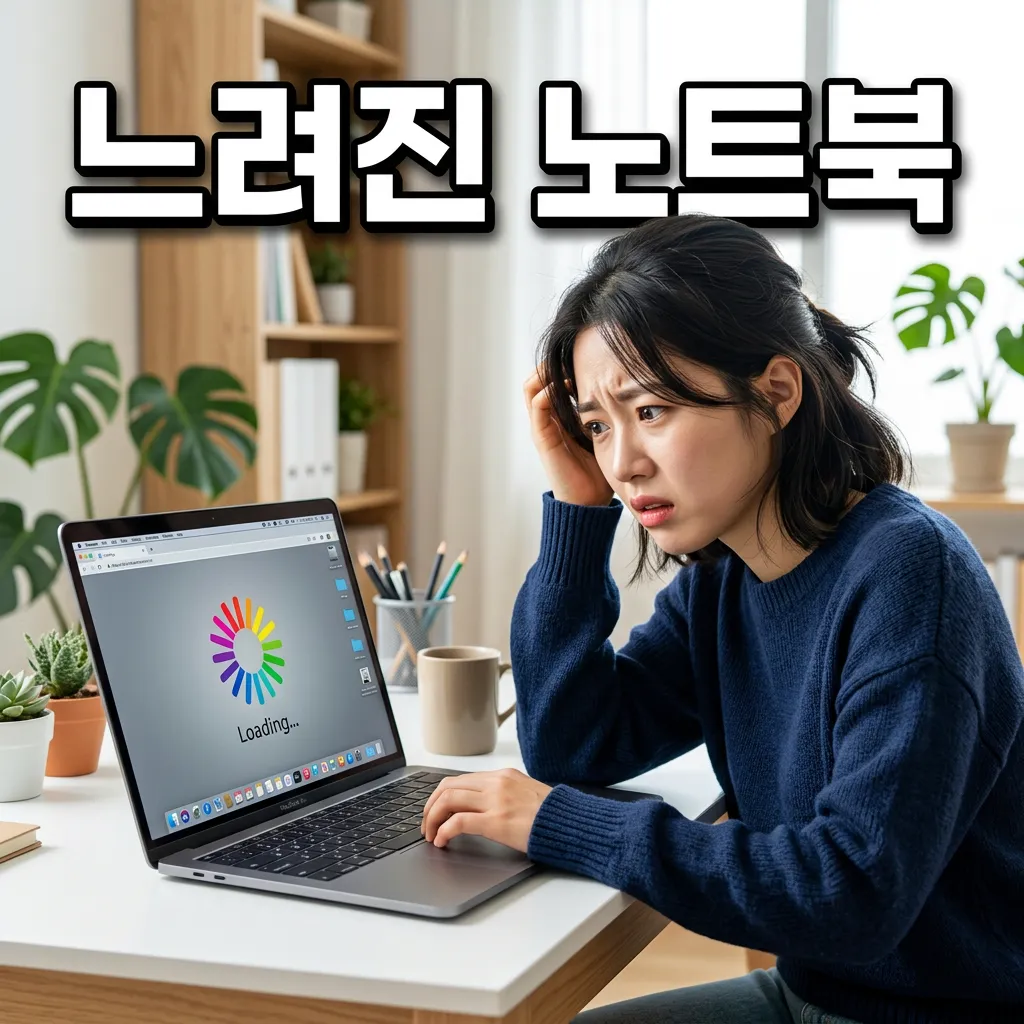 노트북 갑자기 느려졌을 때 지금 바로 확인할 5가지 점검 포인트