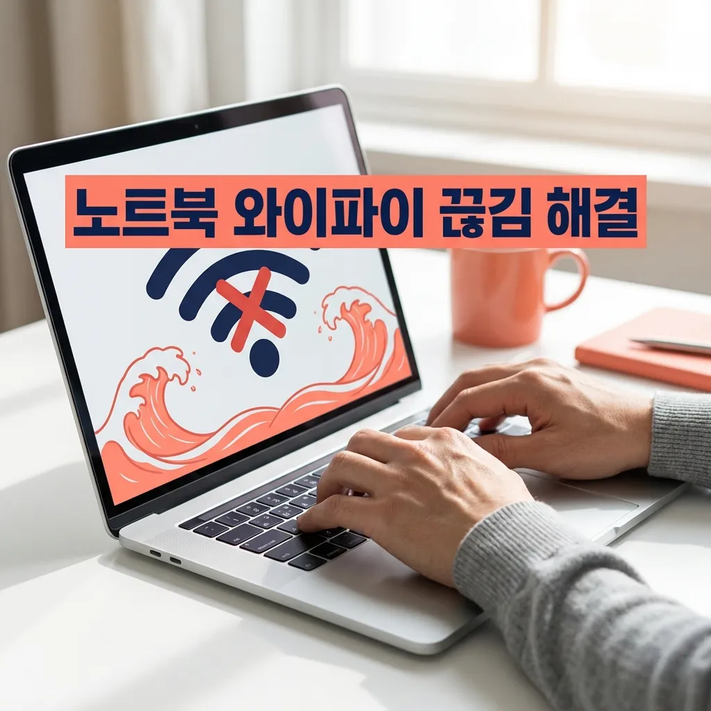 노트북 와이파이 끊김 반복, 원인 5가지와 단계별 해결법